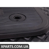 Задній гумовий килимок - чорний VAG 4B0061511B041