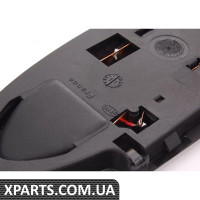 Корпус із дзеркалом з підсвіткою - сатиновий чорний Porsche 9967319030101C