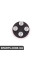 Porsche Crest Срібний ковпачок штока клапана з акцентом Porsche PNA70500199
