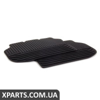 Комплект гумових килимків для підлоги Basic Line - задній BMW 51472153889