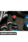 Ручка важеля перемикання передач JCW GP2 W / Хомут - чорний / червоний BMW 25117638583