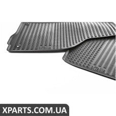 Гумові килимки салону Octavia A5 к-т 2шт. передні VAG 1Z0061221