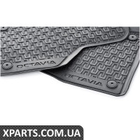 Гумові килимки салону Octavia A7 к-т 4шт. VAG 5E1061550