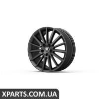 Легкосплавний диск Octavia A7 R18 TURINI black matt VAG 5E0071498ZG6