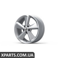 Легкосплавний диск Octavia A7 R18 GOLUS silver VAG 5E0071498C8Z8