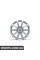 Легкосплавний диск Octavia A7 R18 ALARIS silver VAG 5E0071498D8Z8