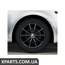 Легкосплавний диск Octavia A7 R16 MINORIS black VAG 5E0071494JX2