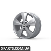 Легкосплавний диск Octavia A7 R16 VELORUM silver VAG 5E0071496C8Z8