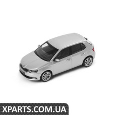 Модель SKODA Fabia III 1:43 Silver Brilliant VAG 6V6099300A7W