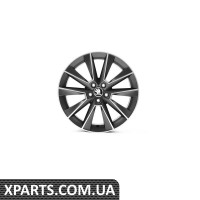 Легкосплавний диск Fabia III/Rapid R17 SAVIO black matt VAG 5JA071497CZG6