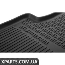 Гумові килимки салону Superb III к-т 2шт. задні VAG 3V0061551