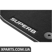 Текстильні килимки салону Superb III Prestige black VAG 3V1061404