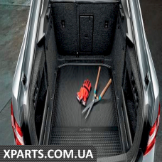 Двусторонний коврик багажника Superb III (резина/текстиль) VAG 3V5061163