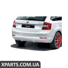 Накладка (спойлер) заднього бампера Spaceback VAG 5JJ071610