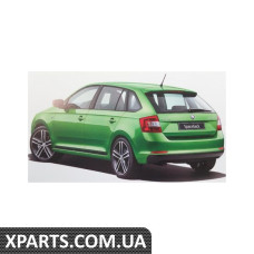 Декоративна плівка, чорний матовий (Spaceback) VAG 5JJ064317E