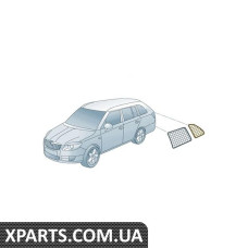 Сонцезахисна шторка (глуха) Fabia III Combi VAG 6V9064362