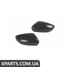 Накладки зовнішніх дзеркал (чорні) Fabia III / Rapid VAG 6V0072530A