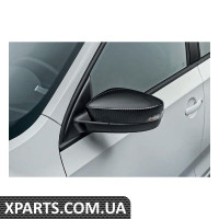 Накладка зовнішніх дзеркал (карбон) Fabia III / Rapid VAG 5JA072530B