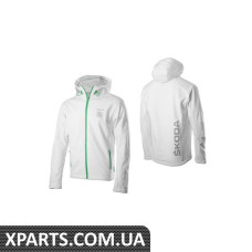 Куртка мужская спортивная белая (Softshell)  VAG 000084003