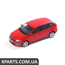 Модель SKODA Spaceback 1:43 Red VAG 66264