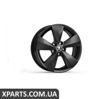 Легкосплавний диск Karoq R16 NANUQ black VAG 57A071496BFL8