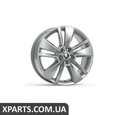 Легкосплавний диск Karoq R17 TRITON silver VAG 57A0714978Z8