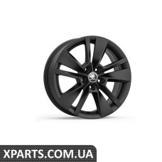 Легкосплавний диск Karoq R17 TRITON black matt VAG 57A071497AZG6