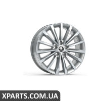 Легкосплавний диск Karoq R18 TRINITY silver VAG 57A0714988Z8