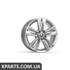 Легкосплавний диск Karoq R18 MYTIKAS silver VAG 57A071498C8Z8