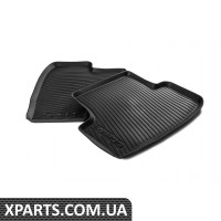 Резиновые коврики салона Karoq к-т 2шт. задние  VAG 57A061512