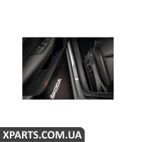 Декоративні/захисні накладки на пороги (м) Karoq VAG 57A071303