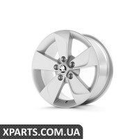 Легкосплавний диск Yeti R16 NEVIS silver VAG 5L0071496A8Z8