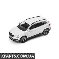 Модель SKODA Karoq 1:43 Moon White VAG 5A7099300S9R