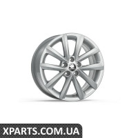 Легкосплавний диск Fabia III / Rapid R16 VIGO Silver VAG 5JA071496H8Z8