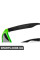 Окуляри сонцезахисні дитячі SKODA black/green VAG 000087902BFBD