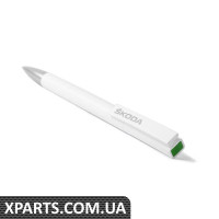 Ручка кулькова SKODA Soft-touch white VAG 000087210T