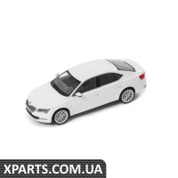 Модель SKODA Superb III 1:43 Laser White VAG 3V0099300F9F
