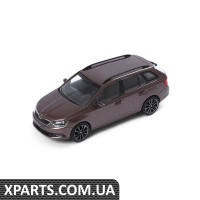 Модель SKODA Fabia Combi III 1:43 Topaz Brown VAG 6V9099300F8Z