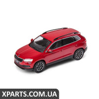 Модель SKODA Karoq 1:43 Red Velvet VAG 5A7099300F3P