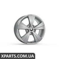 Легкосплавний диск Octavia A7 R16 VELORUM silver VAG 5E0071496L8Z8