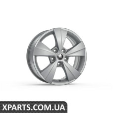 Легкосплавний диск Octavia A7 R16 VELORUM silver VAG 5E0071496L8Z8