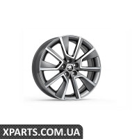 Легкосплавний диск Fabia III / Rapid R17 BRAGA anthracite VAG 5JJ071497CHA7