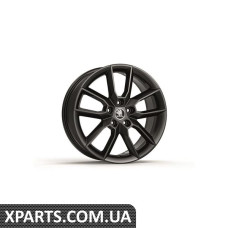 Легкосплавний диск Octavia A7 R18 GEMINI black VAG 5E0071498GFL8