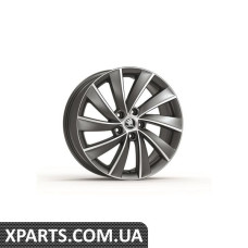 Легкосплавний диск Octavia A7 R18 TURBINE anthrazit VAG 5E0071498JHA7
