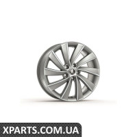 Легкосплавний диск Octavia A7 R18 TURBINE silver VAG 5E0071498K8Z8