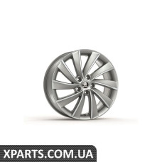 Легкосплавний диск Octavia A7 R18 TURBINE silver VAG 5E0071498K8Z8