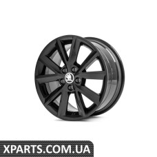Легкосплавний диск Fabia III / Rapid R16 ANTIA black VAG 5JA071496CFL8