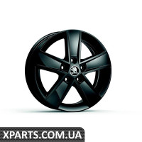 Легкосплавний диск Octavia A7 R16 STAR black VAG 5E0071496HFL8