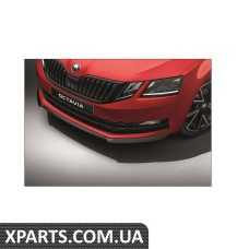 Накладка (спойлер) переднього бампера Octavia A7 2017>> VAG 5E0071606A