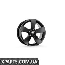 Легкосплавний диск Karoq R17 RATIKON black VAG 57A071497DFL8